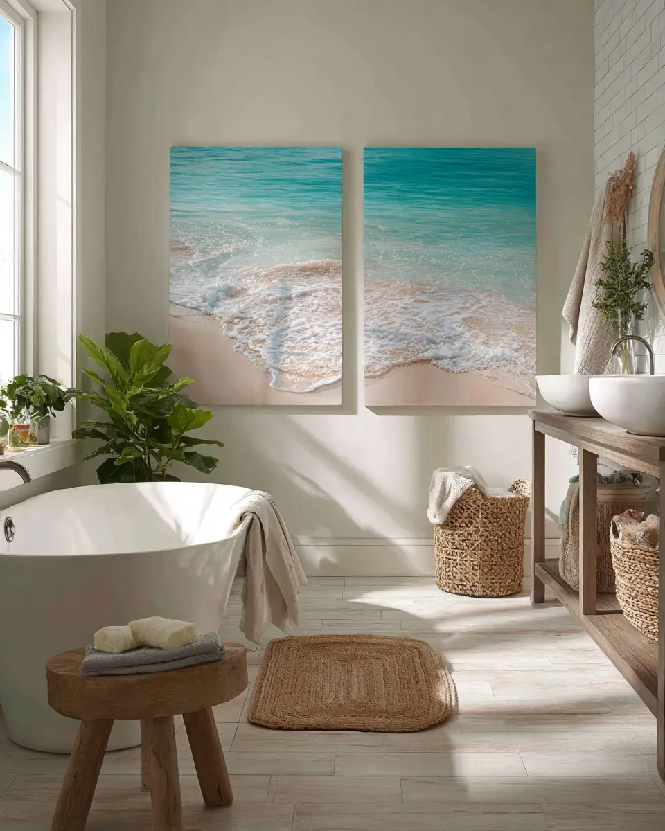 Coastal Bathroom Decor Ideas