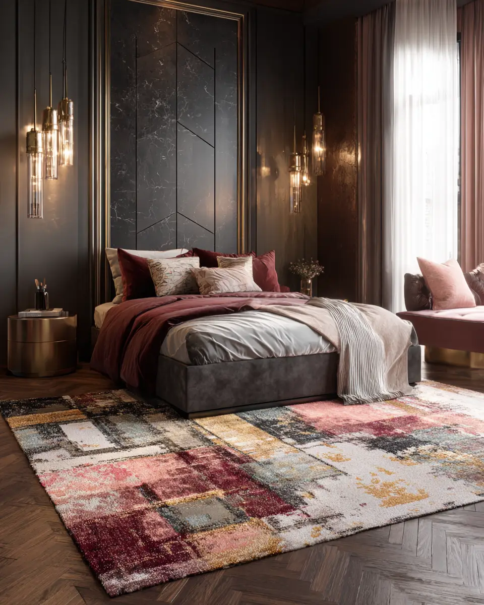 Colorful Art Deco Bedroom Decor Ideas