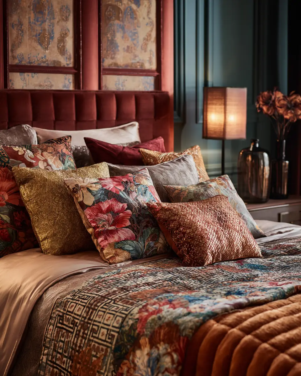 Colorful Art Deco Bedroom Decor Ideas