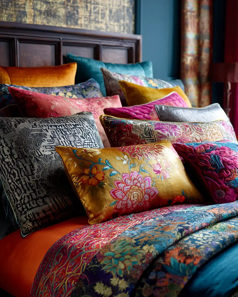 Colorful Art Deco Bedroom Decor Ideas