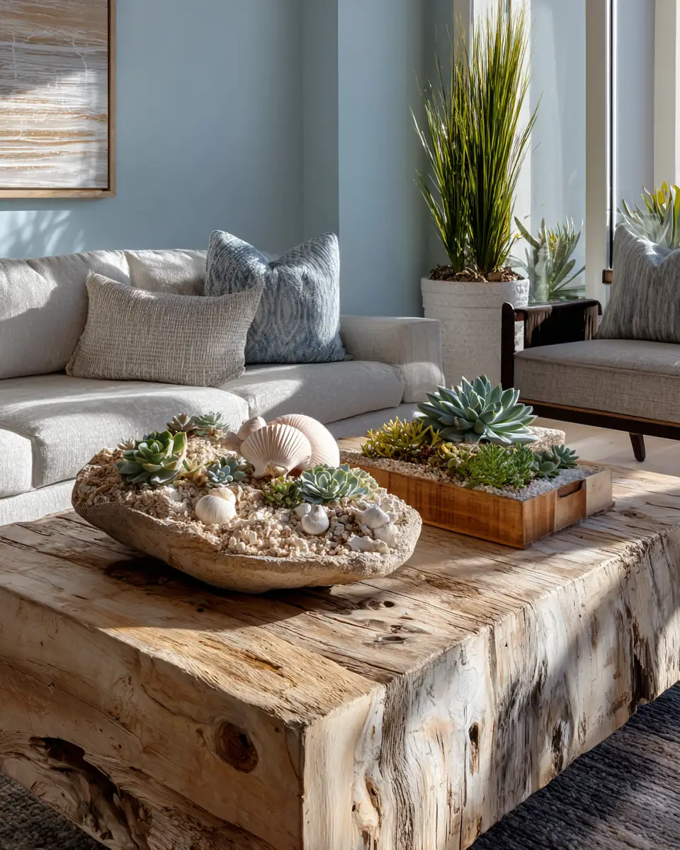 Colorful Coastal Living Room Decor Ideas