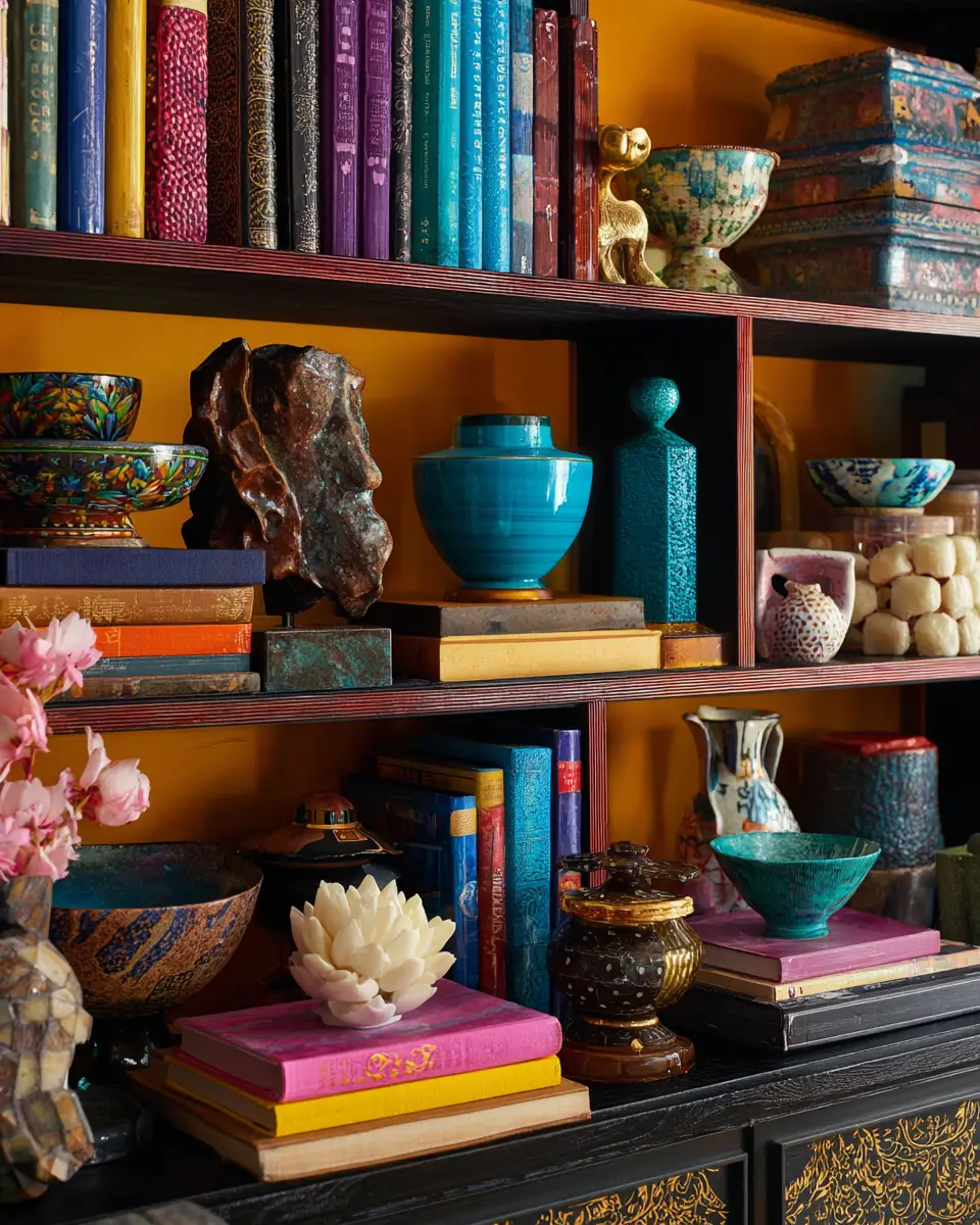 Colorful Eclectic Entryway Decor Ideas