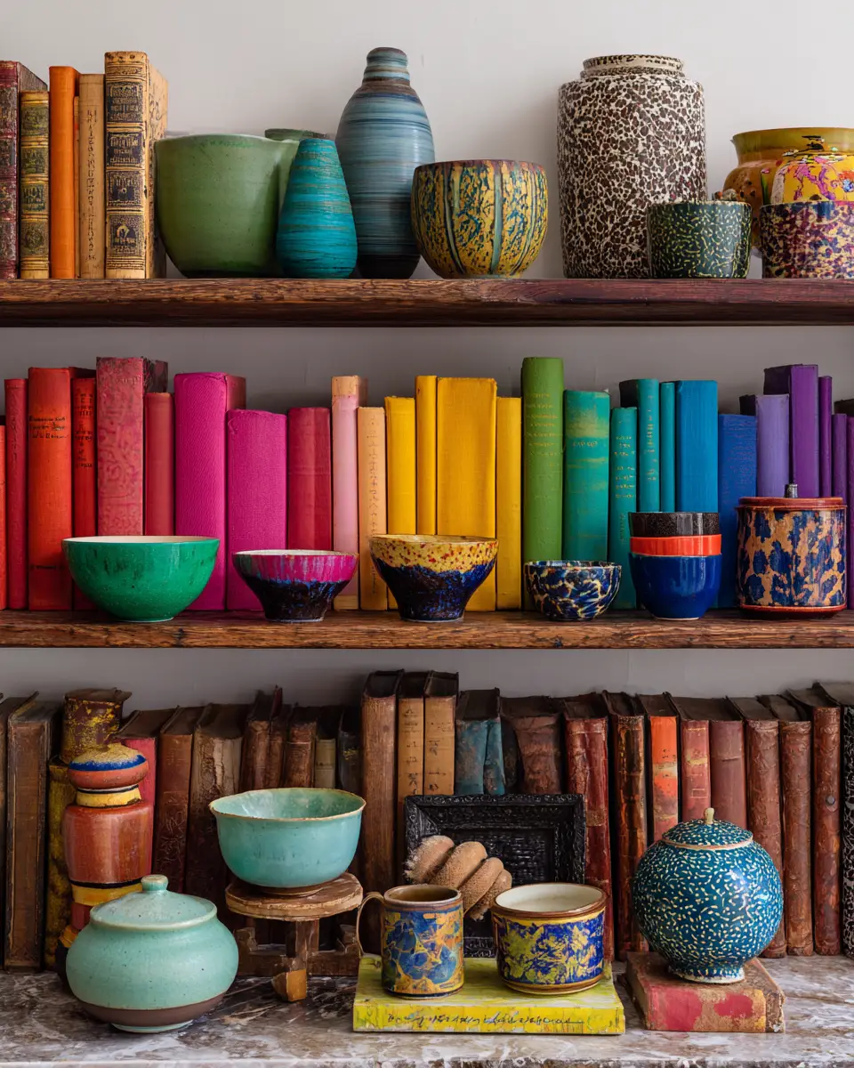 Colorful Eclectic Entryway Decor Ideas