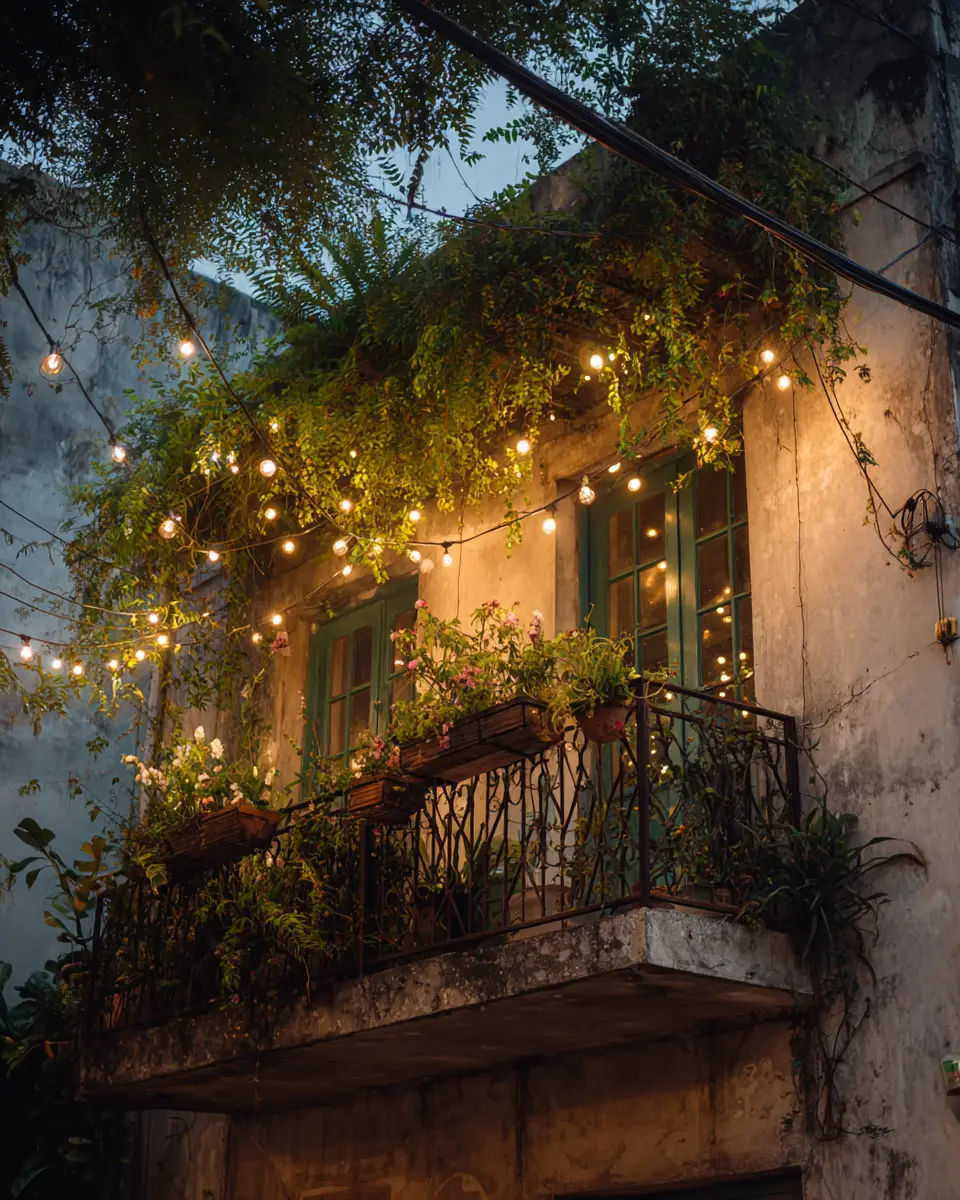 Colorful French Country Balcony Decor Ideas
