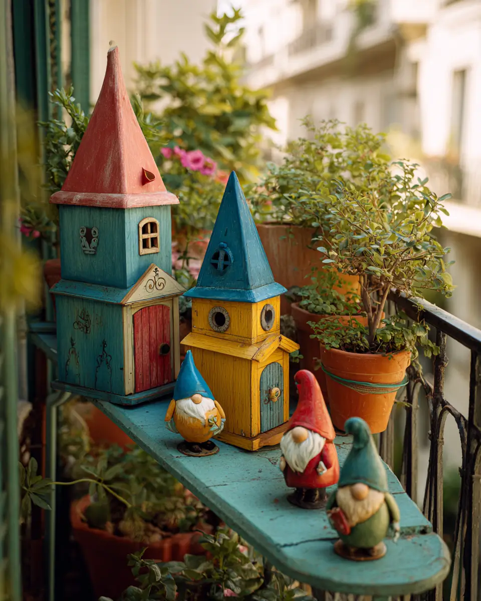 Colorful French Country Balcony Decor Ideas