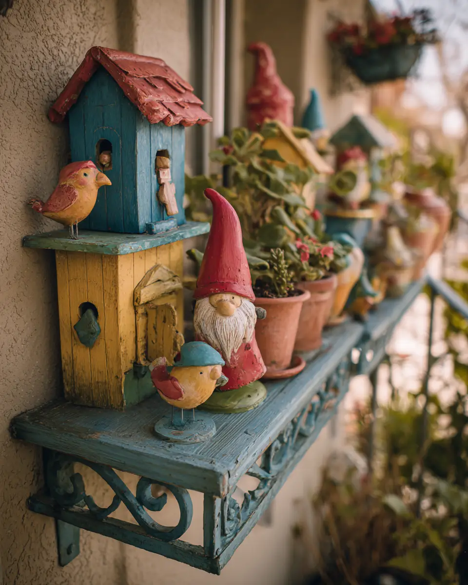 Colorful French Country Balcony Decor Ideas