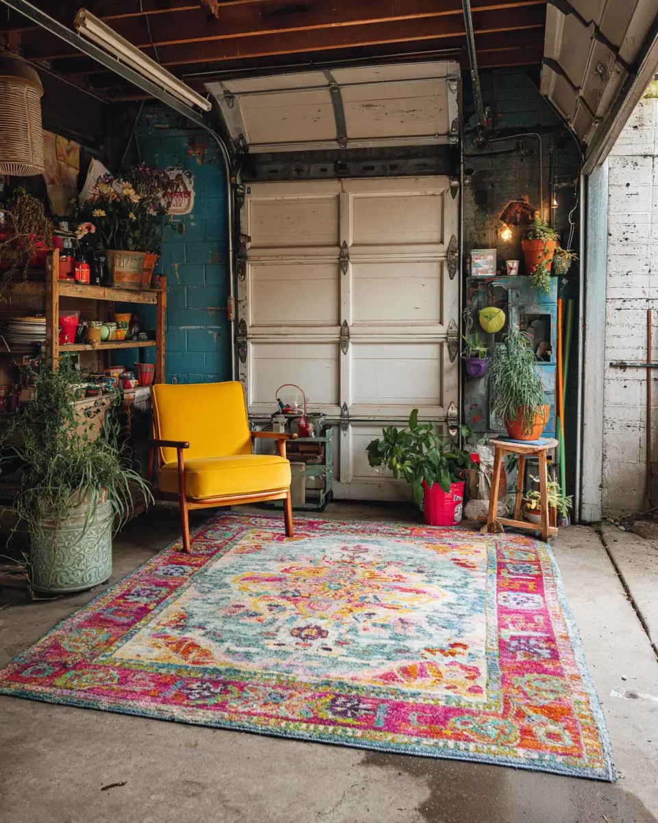 Colorful French Country Garage Decor Ideas