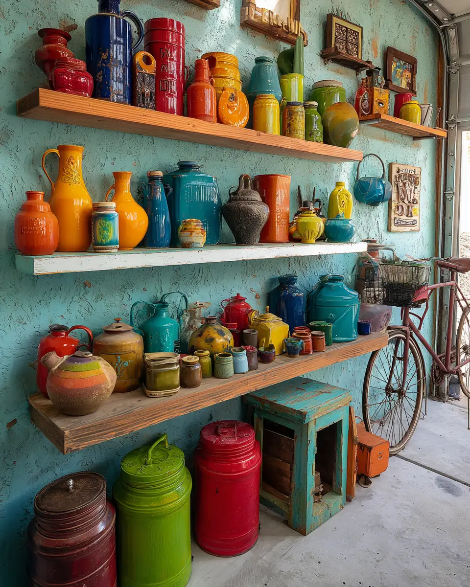 Colorful French Country Garage Decor Ideas