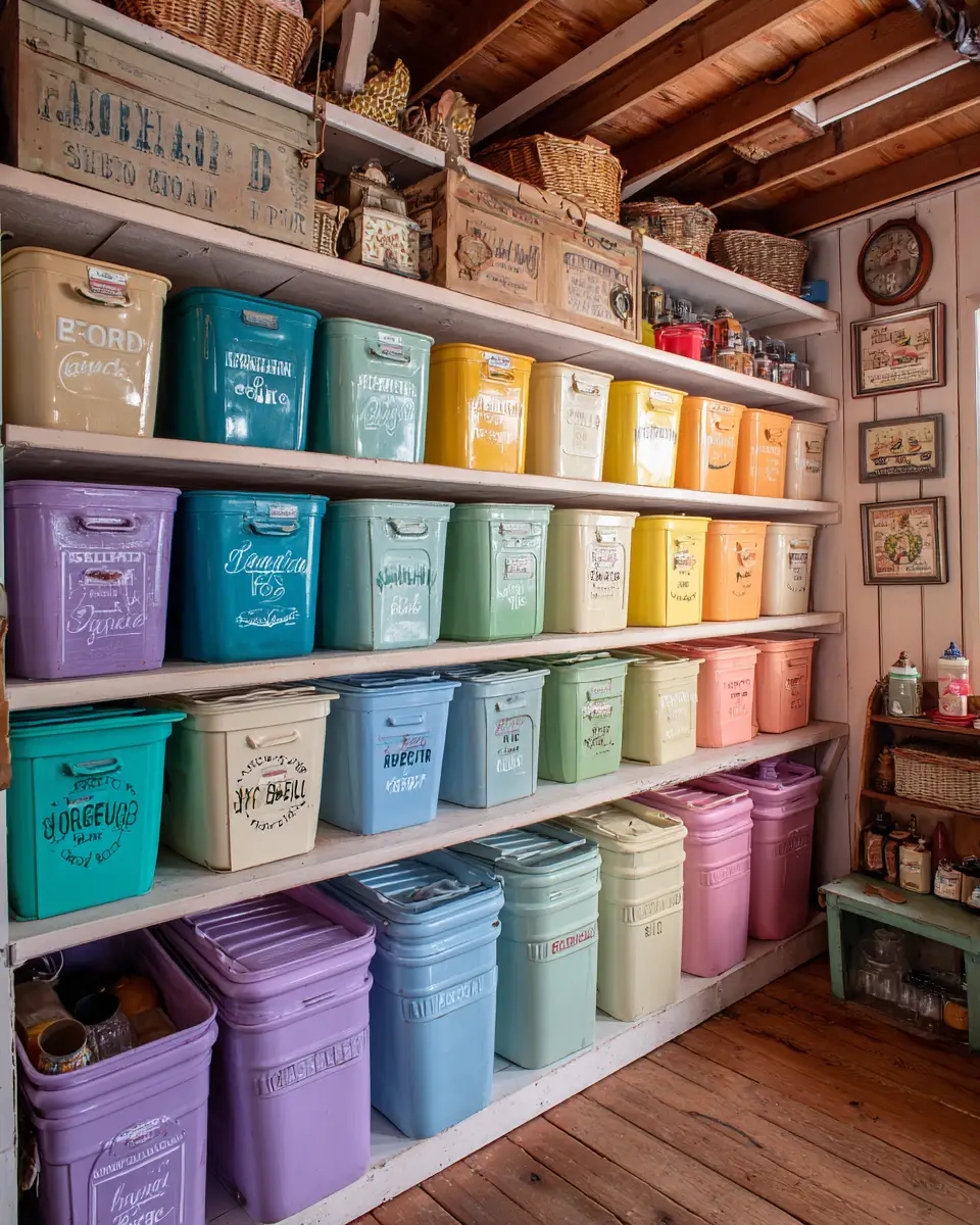 Colorful French Country Garage Decor Ideas