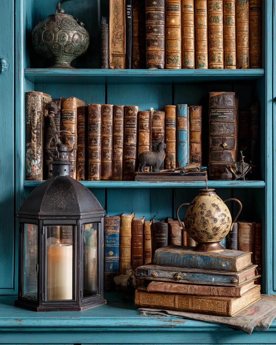 Colorful French Country Home Office Decor Ideas