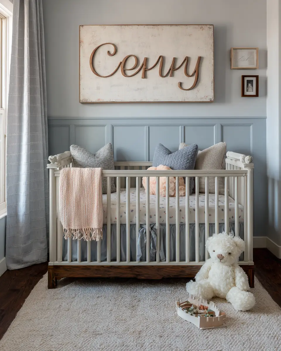 Colorful French Country Nursery Decor Ideas