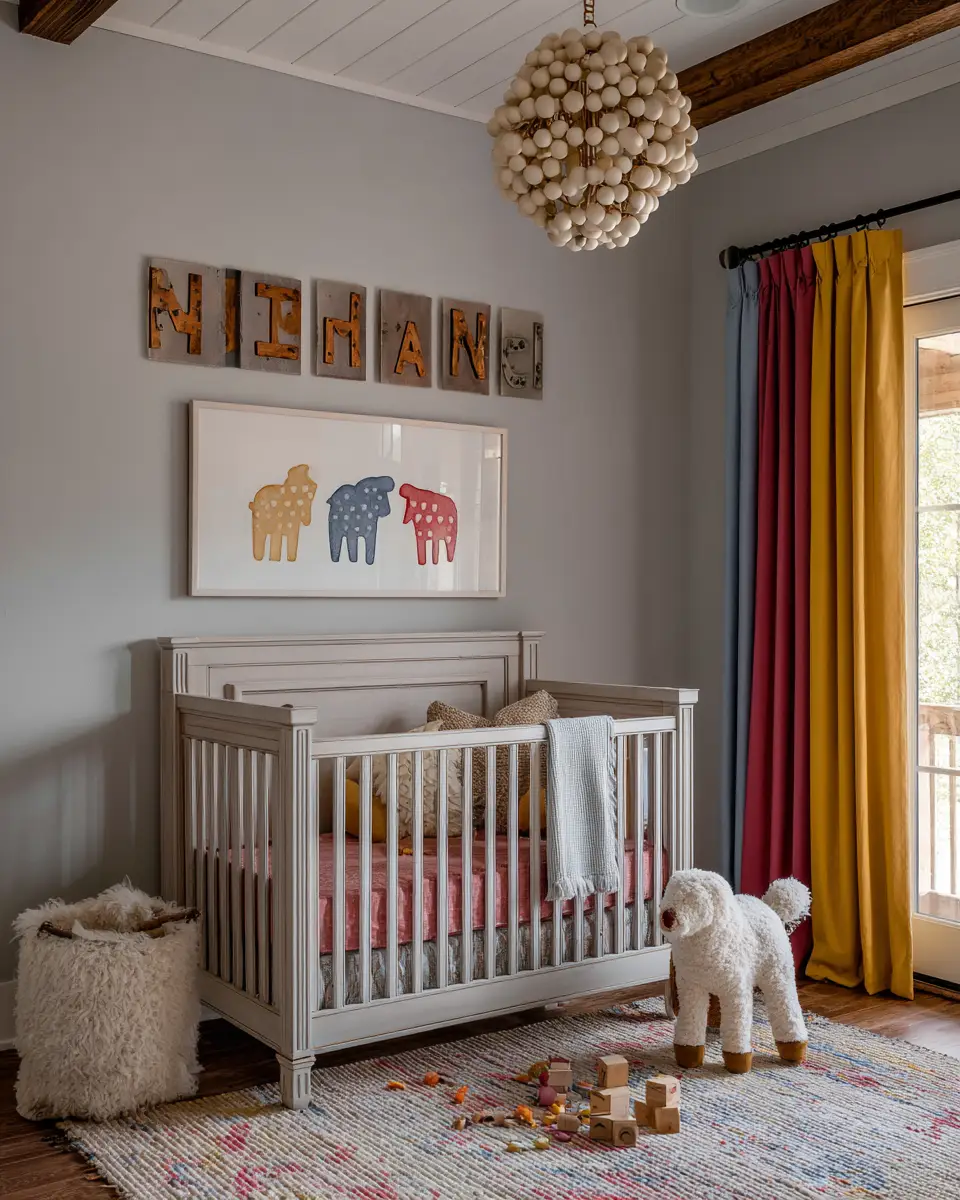 Colorful French Country Nursery Decor Ideas