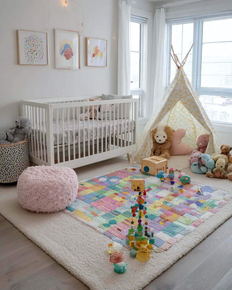 Colorful French Country Nursery Decor Ideas