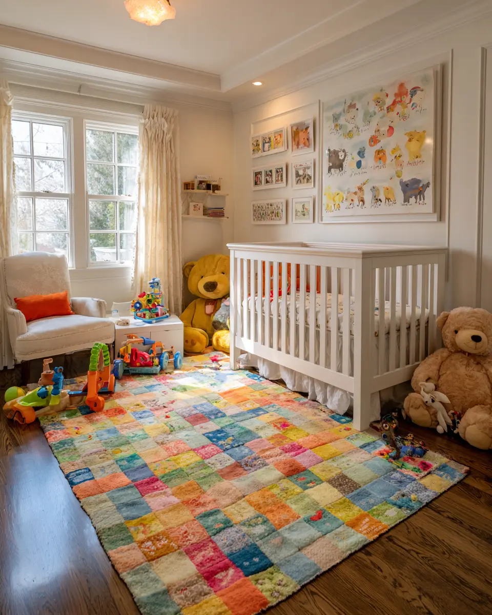 Colorful French Country Nursery Decor Ideas