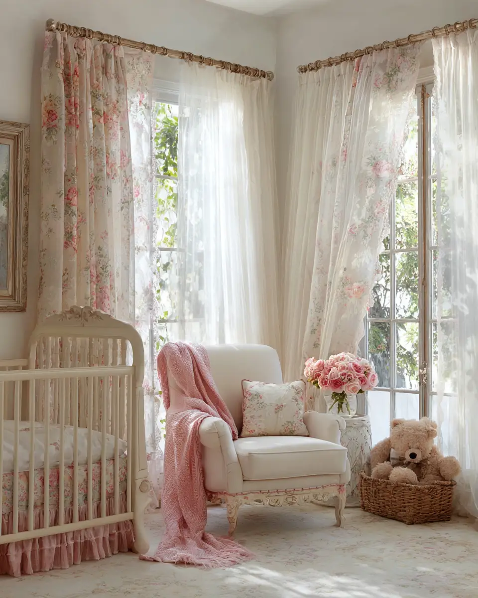 Colorful French Country Nursery Decor Ideas