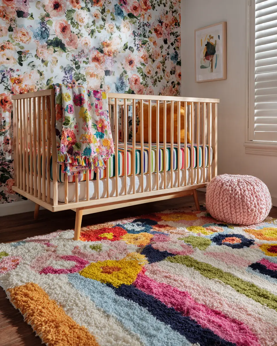 Colorful French Country Nursery Decor Ideas