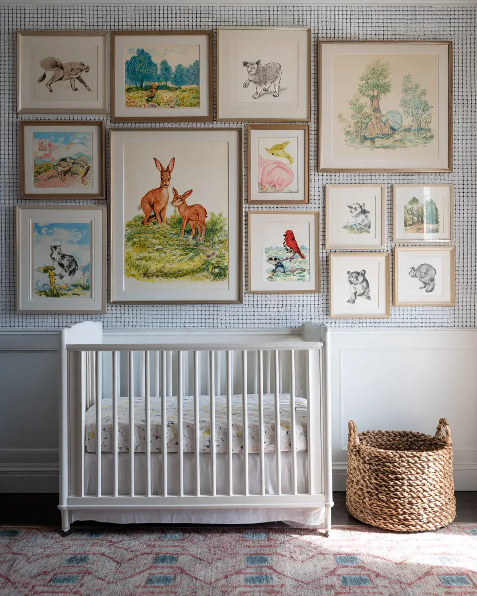 Colorful French Country Nursery Decor Ideas