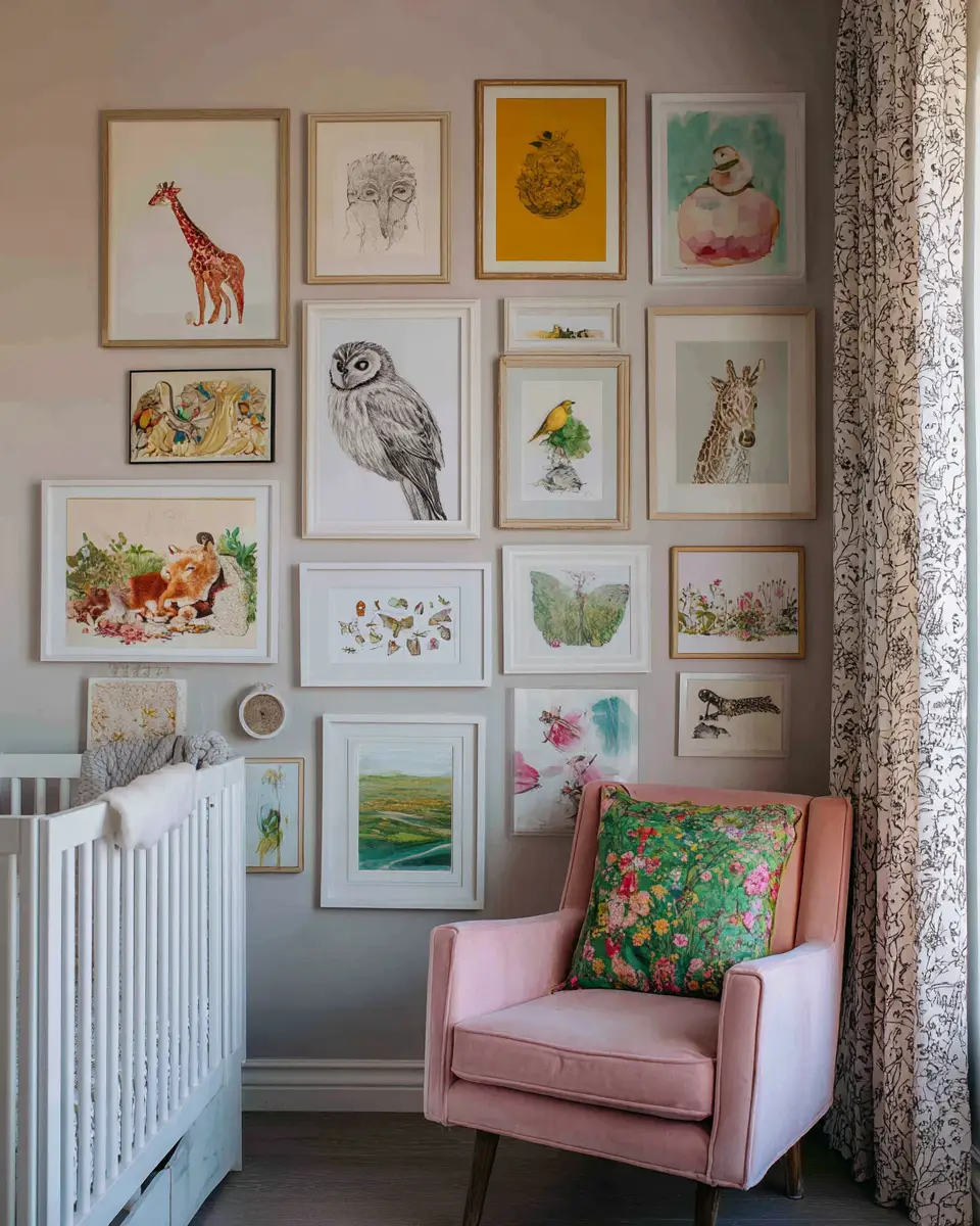 Colorful French Country Nursery Decor Ideas