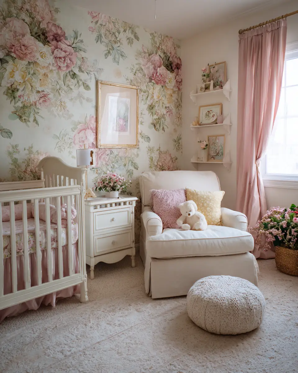 Colorful French Country Nursery Decor Ideas