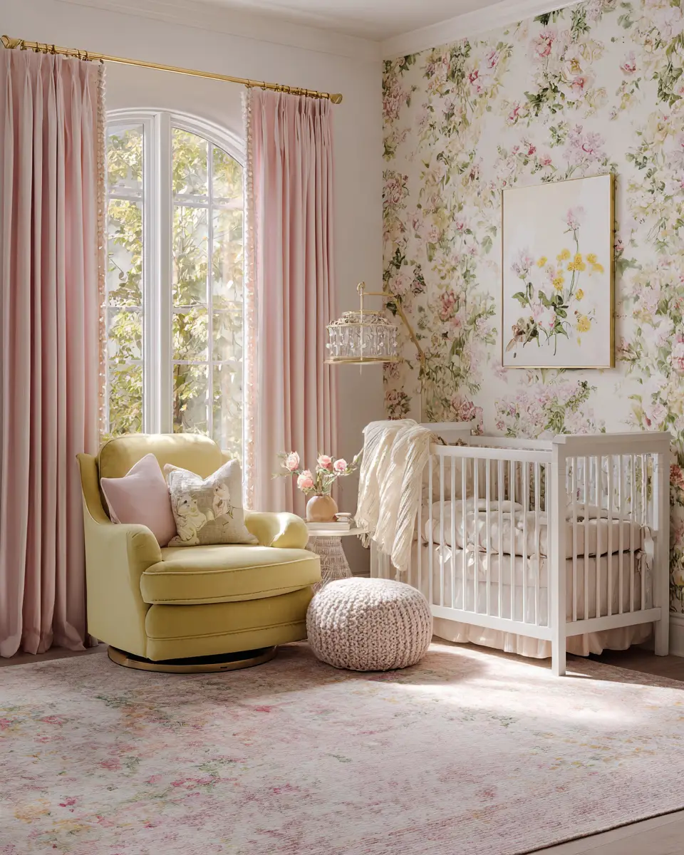 Colorful French Country Nursery Decor Ideas