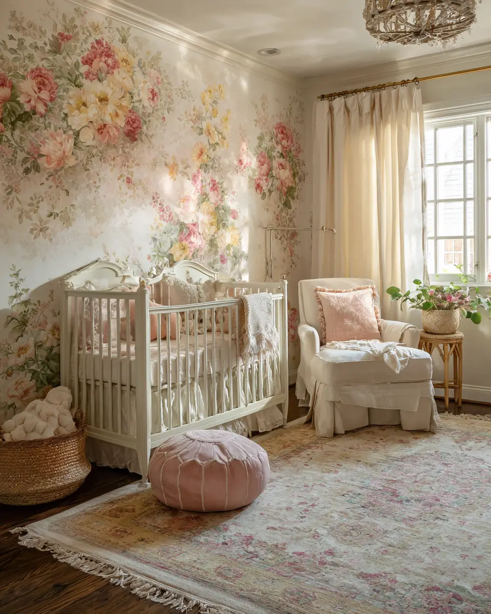 Colorful French Country Nursery Decor Ideas
