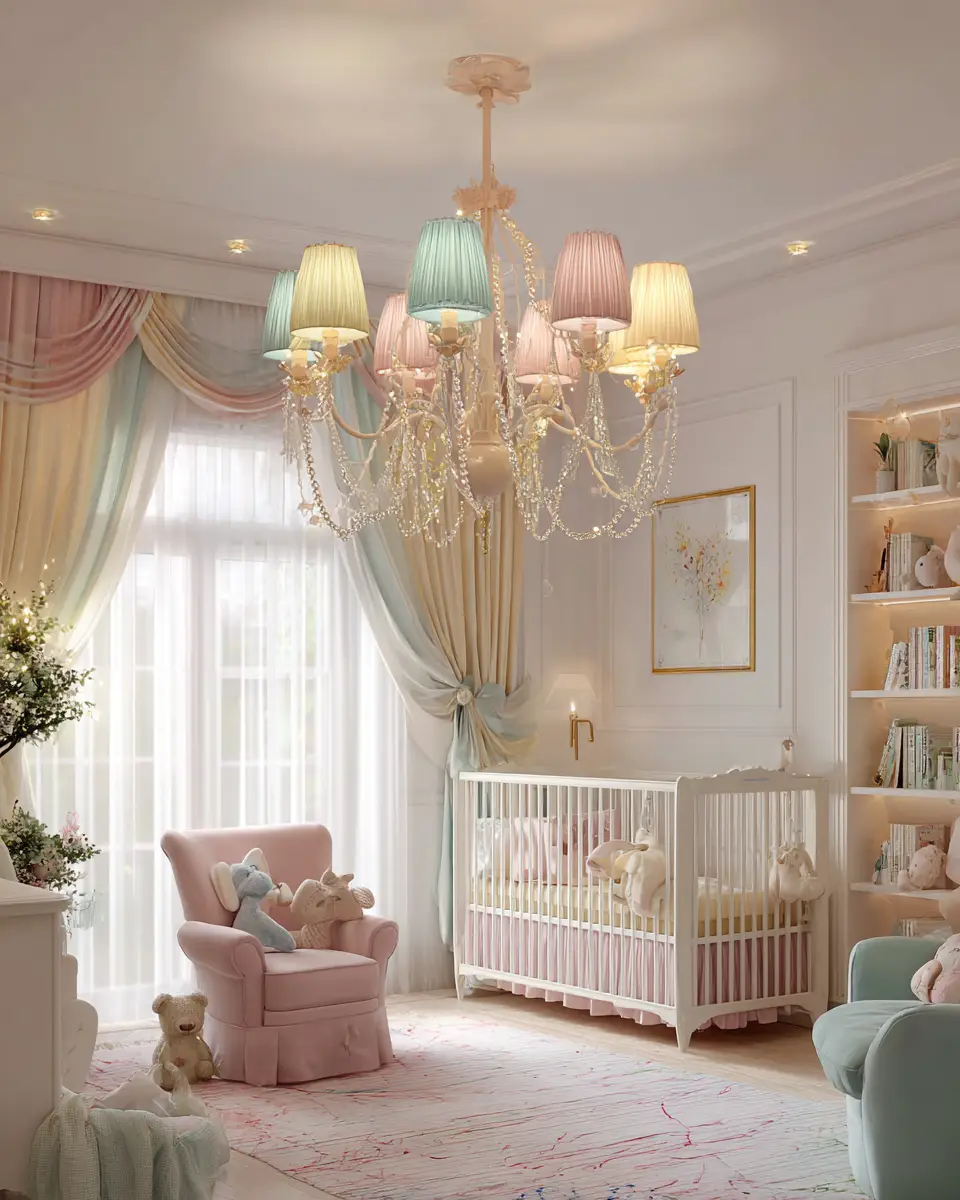 Colorful French Country Nursery Decor Ideas