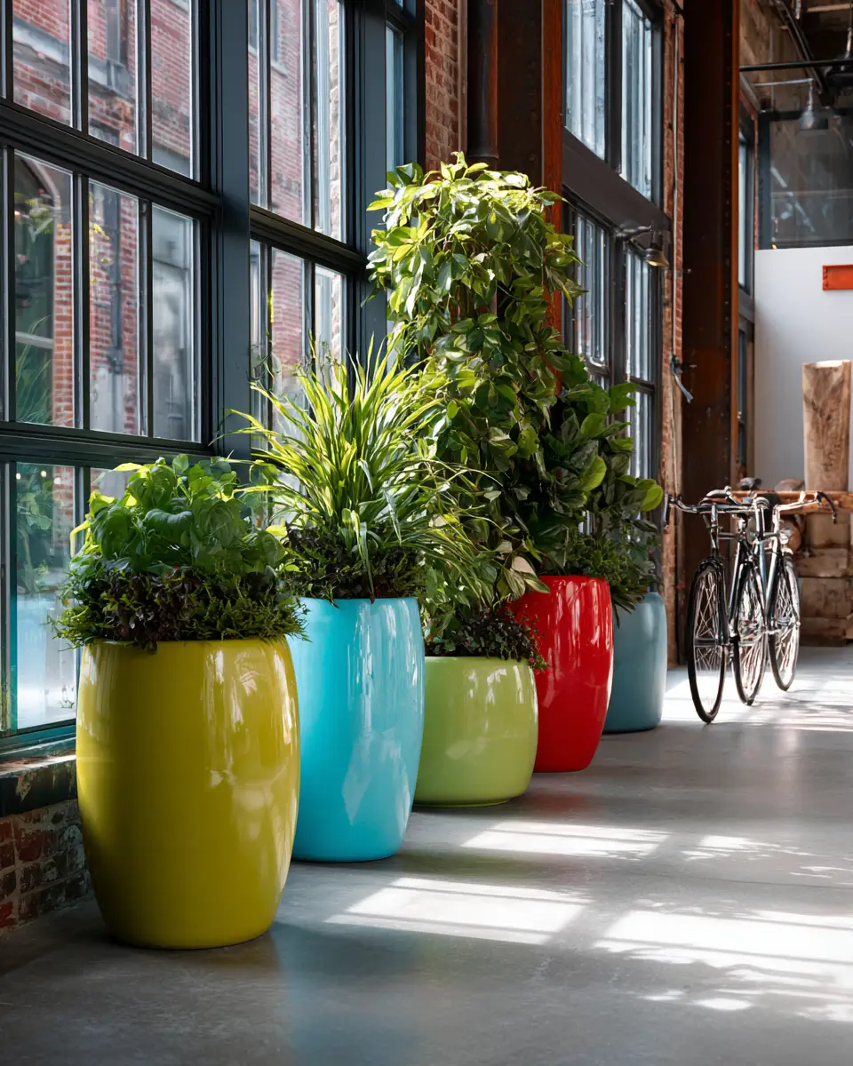 Colorful Garage Decor Ideas