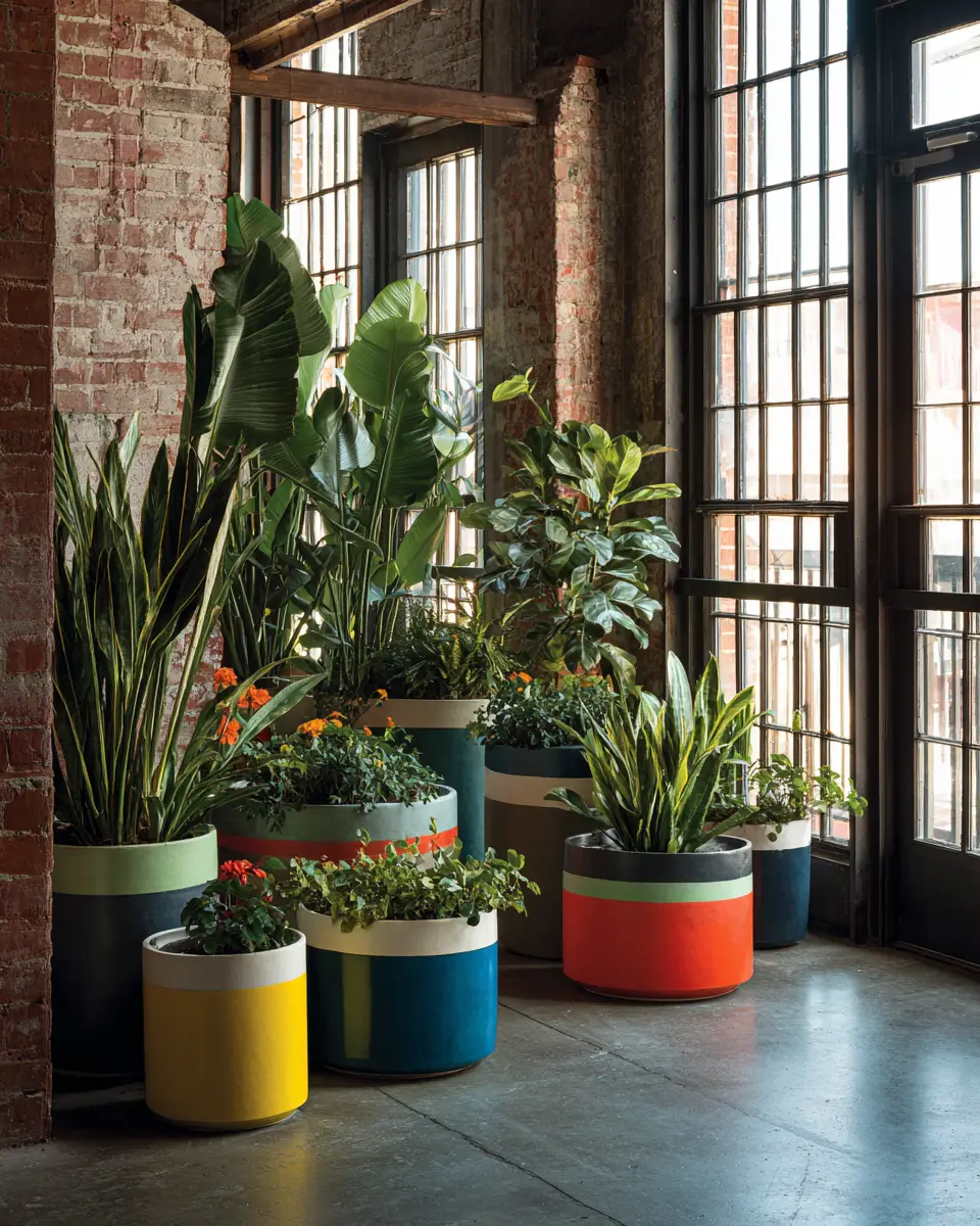 Colorful Garage Decor Ideas