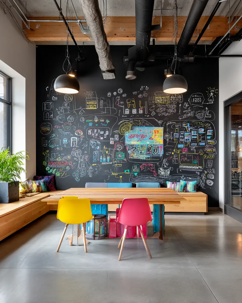 Colorful Garage Decor Ideas