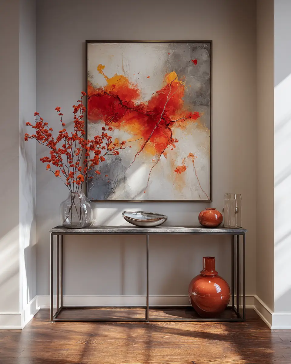 Colorful Industrial Living Room Decor Ideas