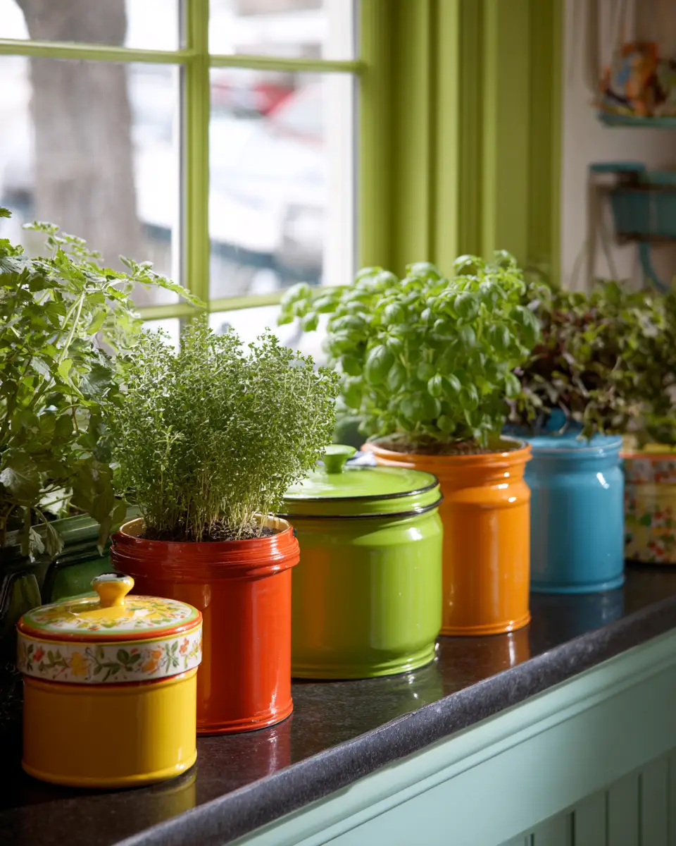 Colorful Kitchen Decor Ideas