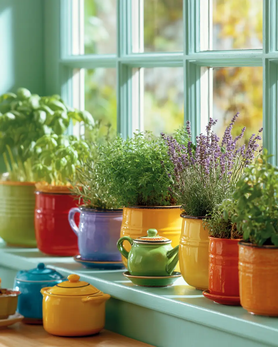 Colorful Kitchen Decor Ideas