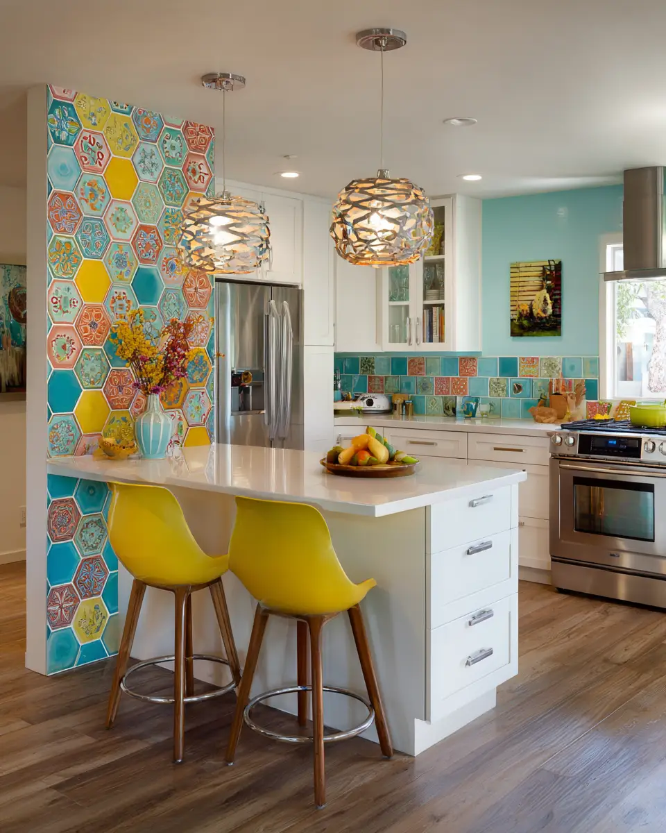 Colorful Kitchen Decor Ideas