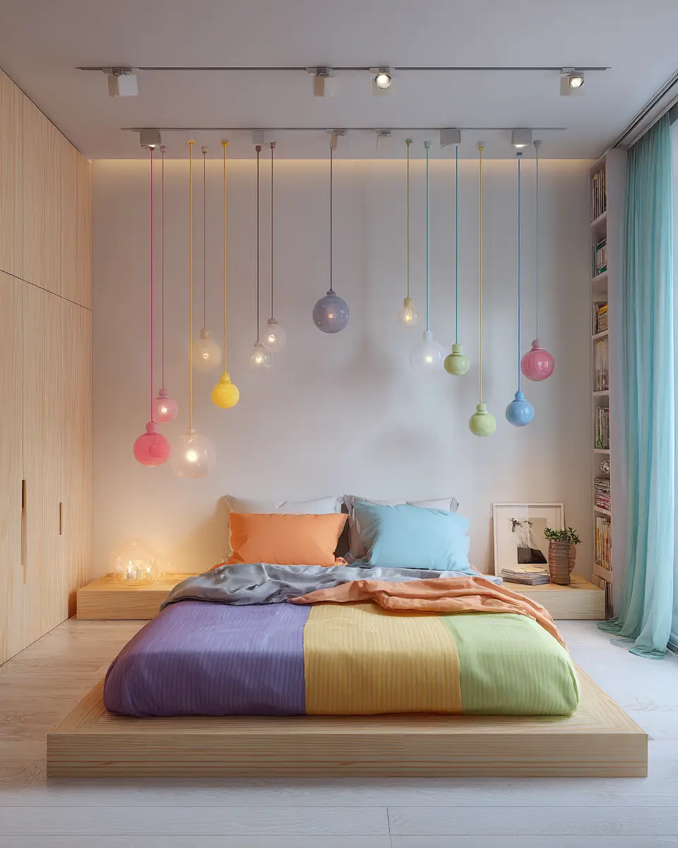 Colorful Minimalist Bedroom Decor Ideas
