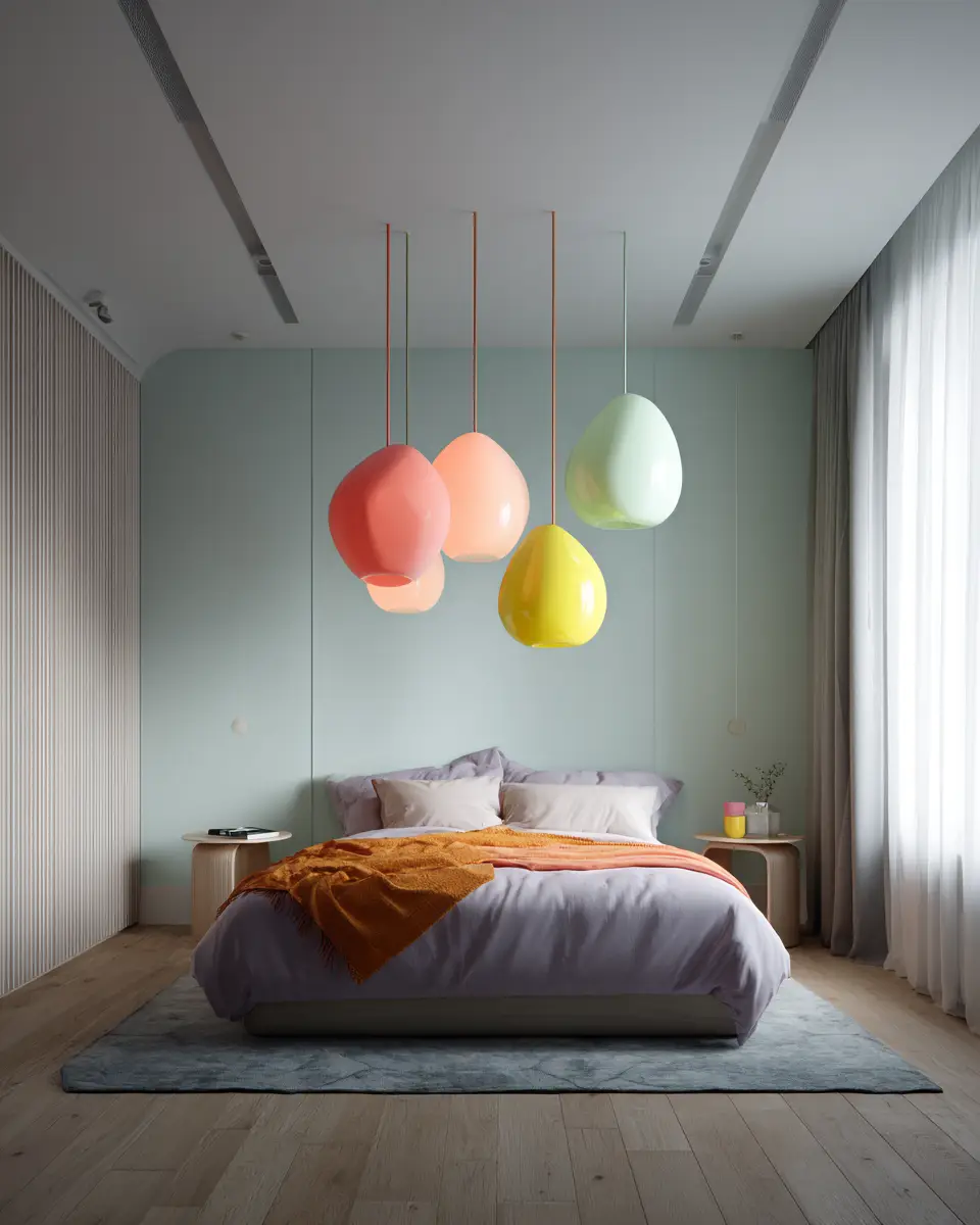 Colorful Minimalist Bedroom Decor Ideas