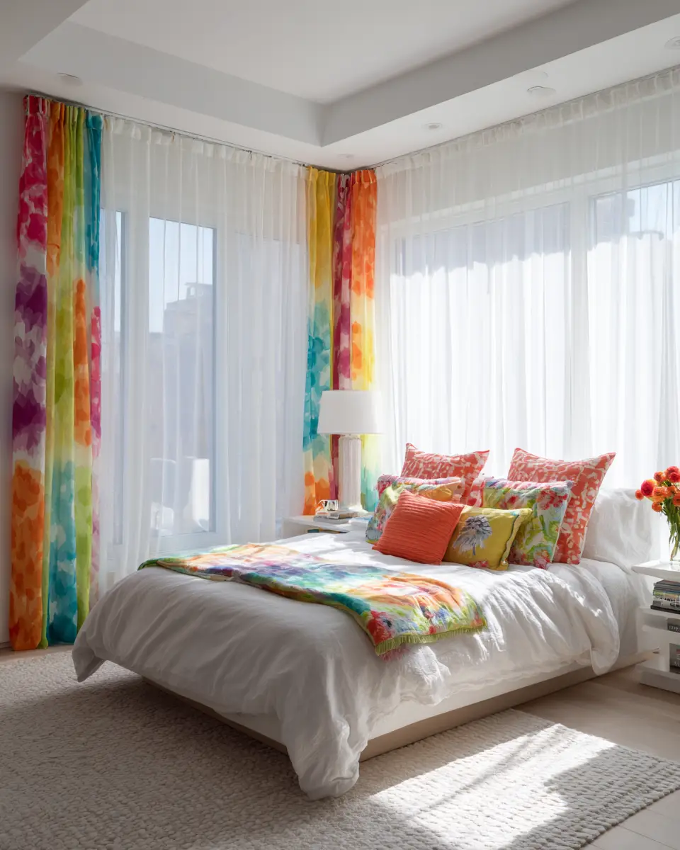 Colorful Minimalist Bedroom Decor Ideas