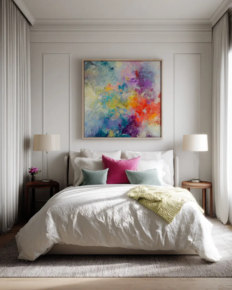 Colorful Minimalist Bedroom Decor Ideas