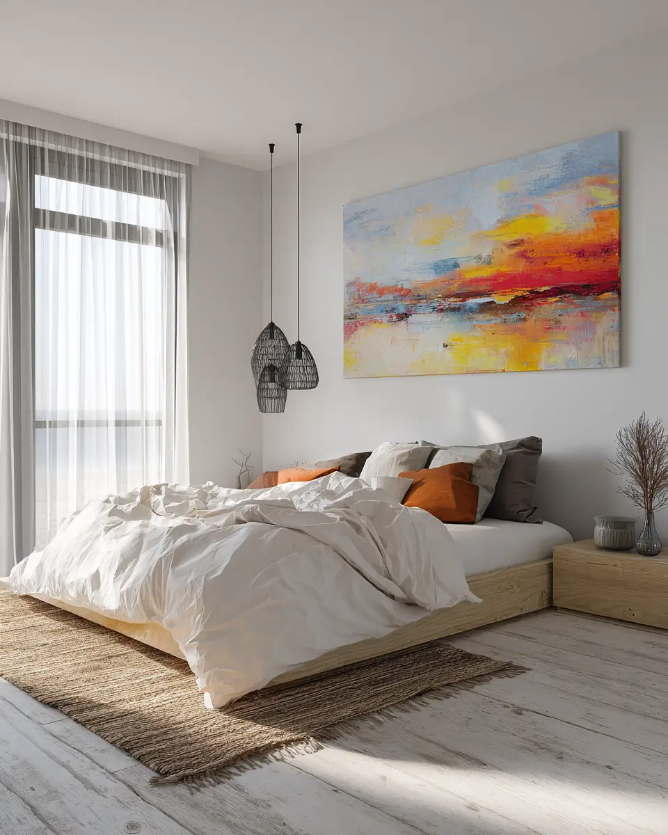 Colorful Minimalist Bedroom Decor Ideas