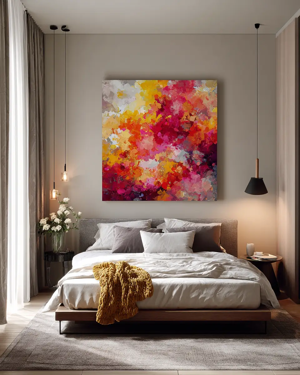 Colorful Minimalist Bedroom Decor Ideas