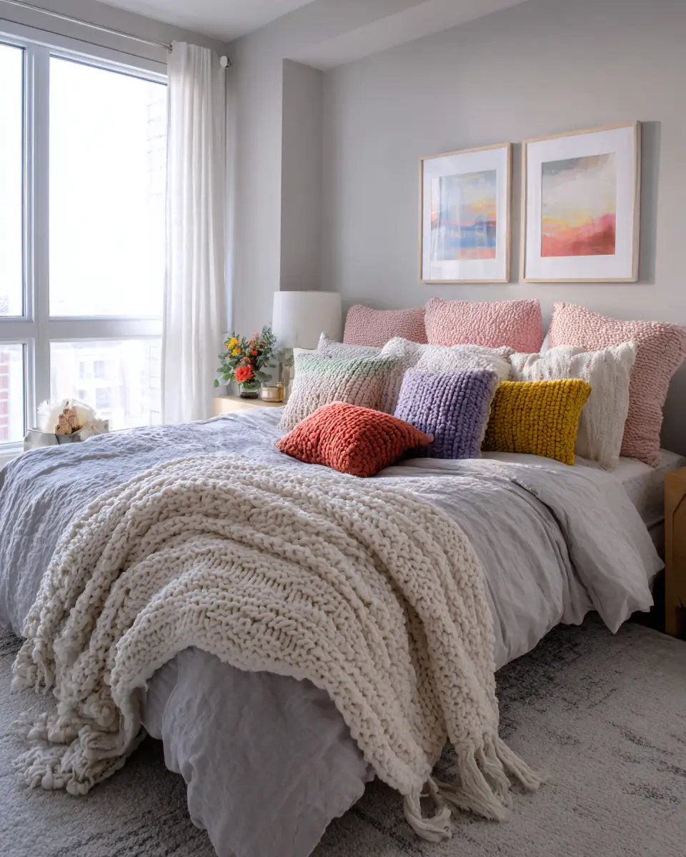 Colorful Minimalist Bedroom Decor Ideas