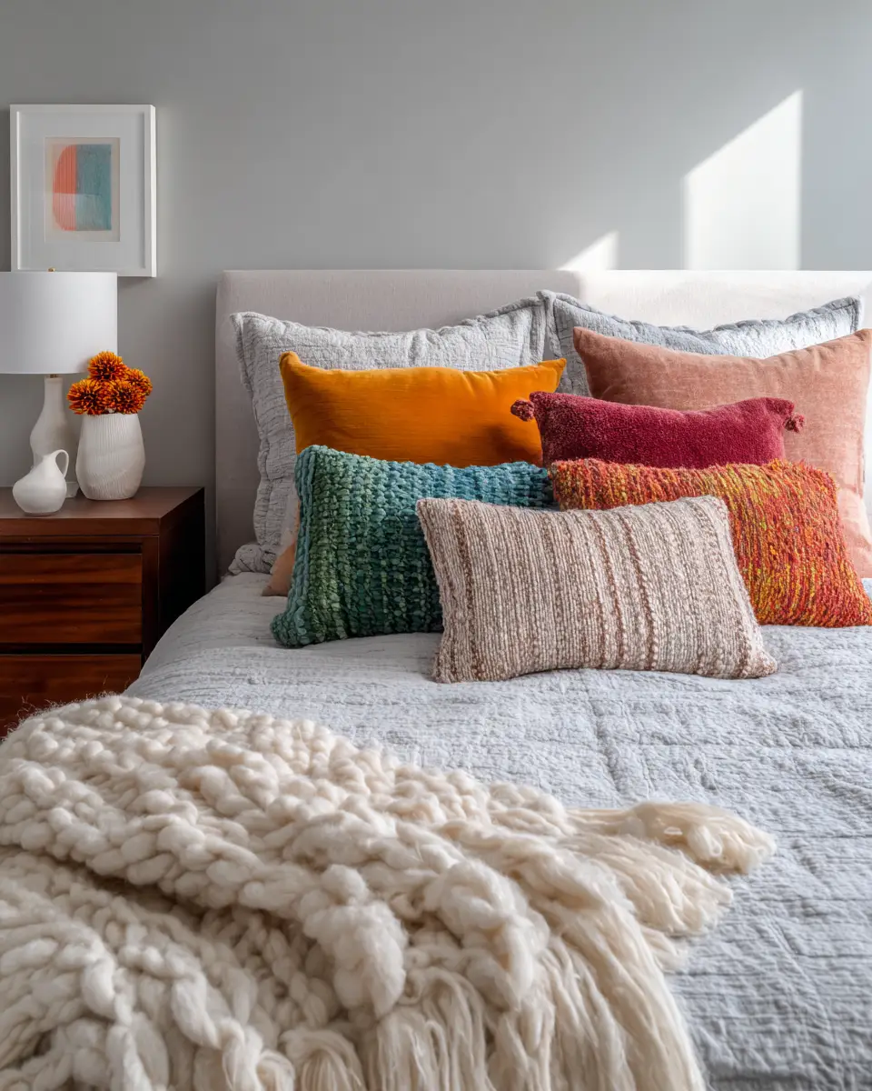 Colorful Minimalist Bedroom Decor Ideas