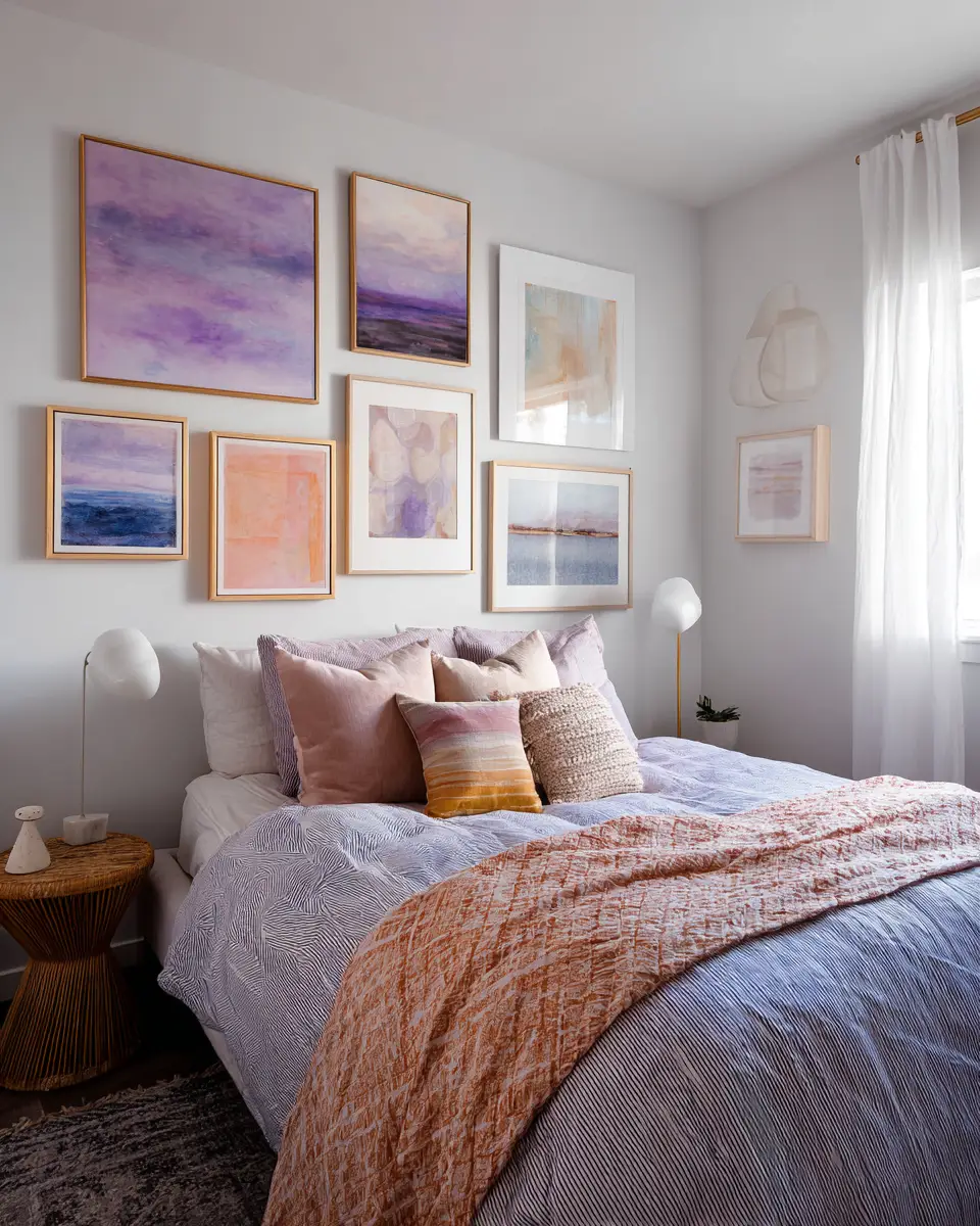 Colorful Minimalist Bedroom Decor Ideas