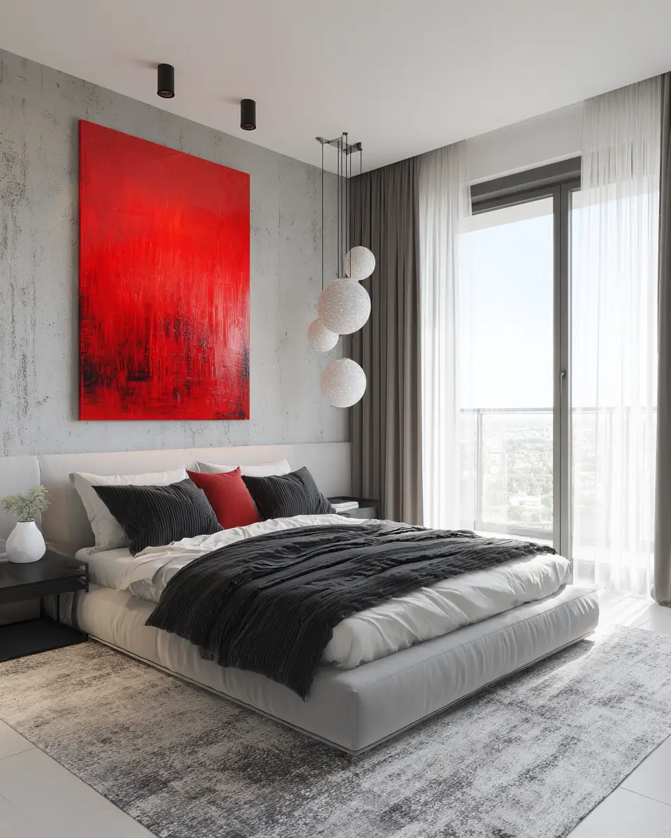 Colorful Minimalist Bedroom Decor Ideas