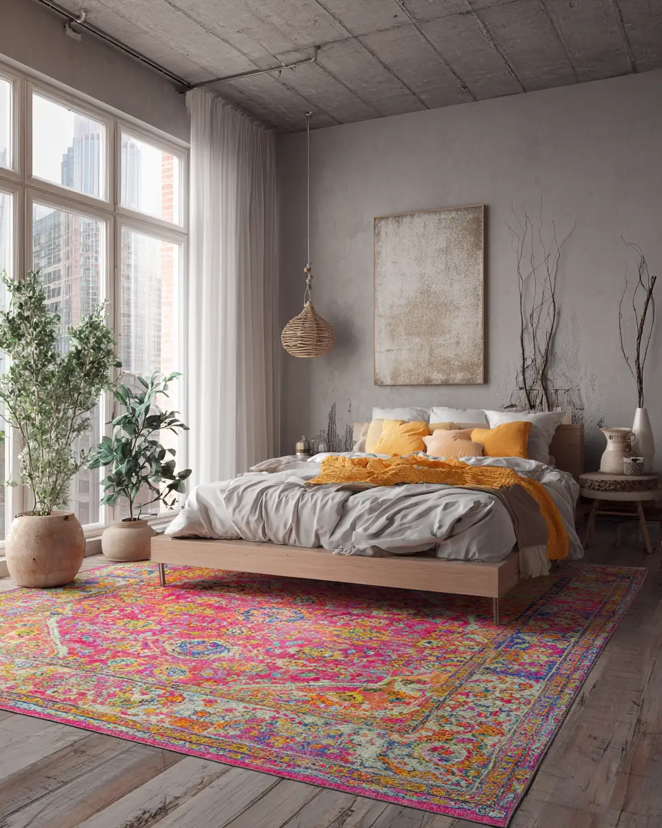 Colorful Minimalist Bedroom Decor Ideas