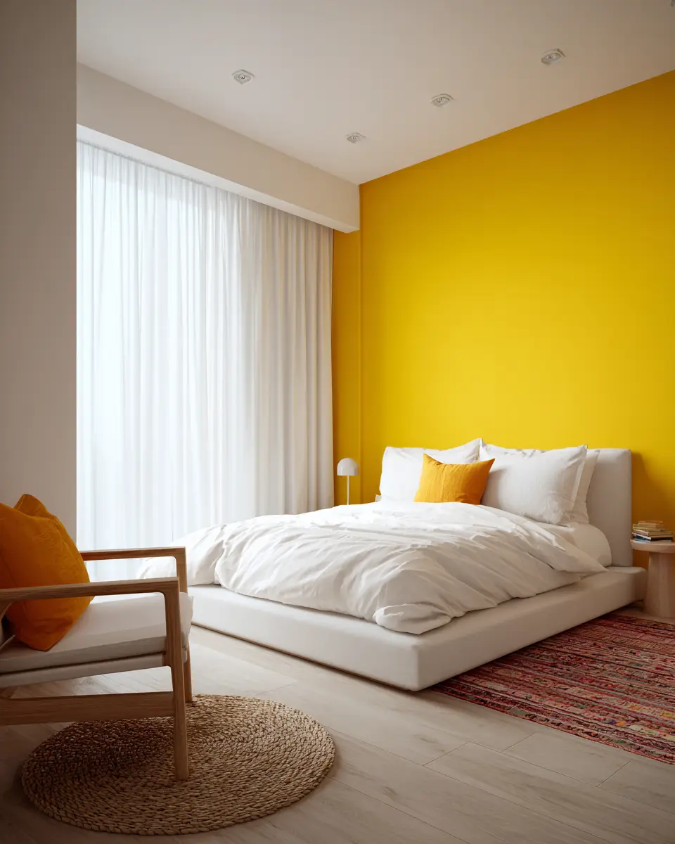 Colorful Minimalist Bedroom Decor Ideas