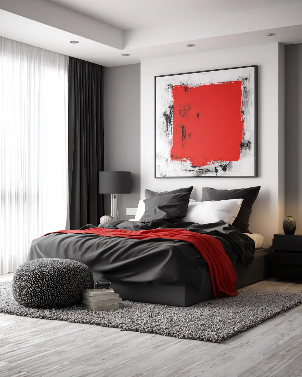 Colorful Minimalist Bedroom Decor Ideas