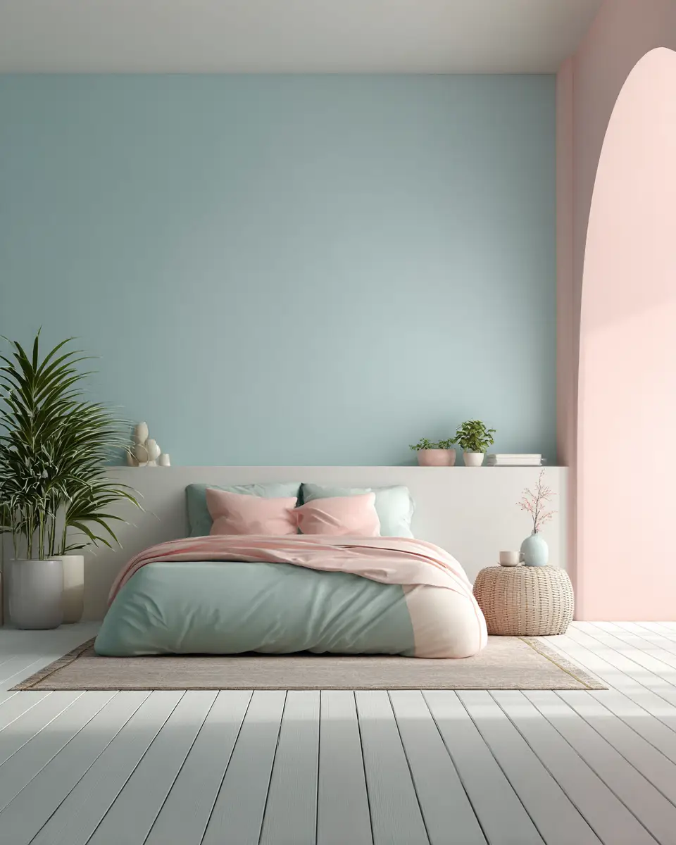 Colorful Minimalist Bedroom Decor Ideas