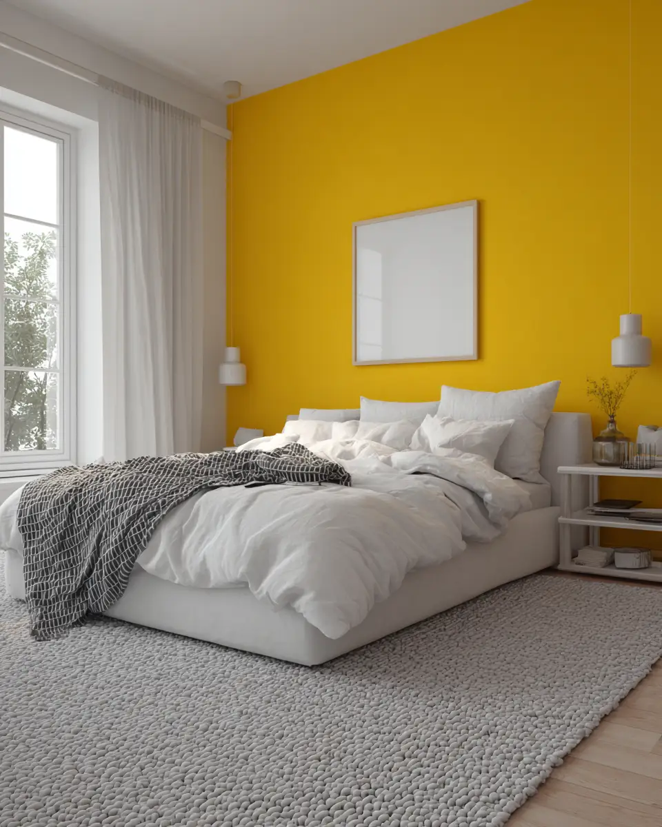 Colorful Minimalist Bedroom Decor Ideas