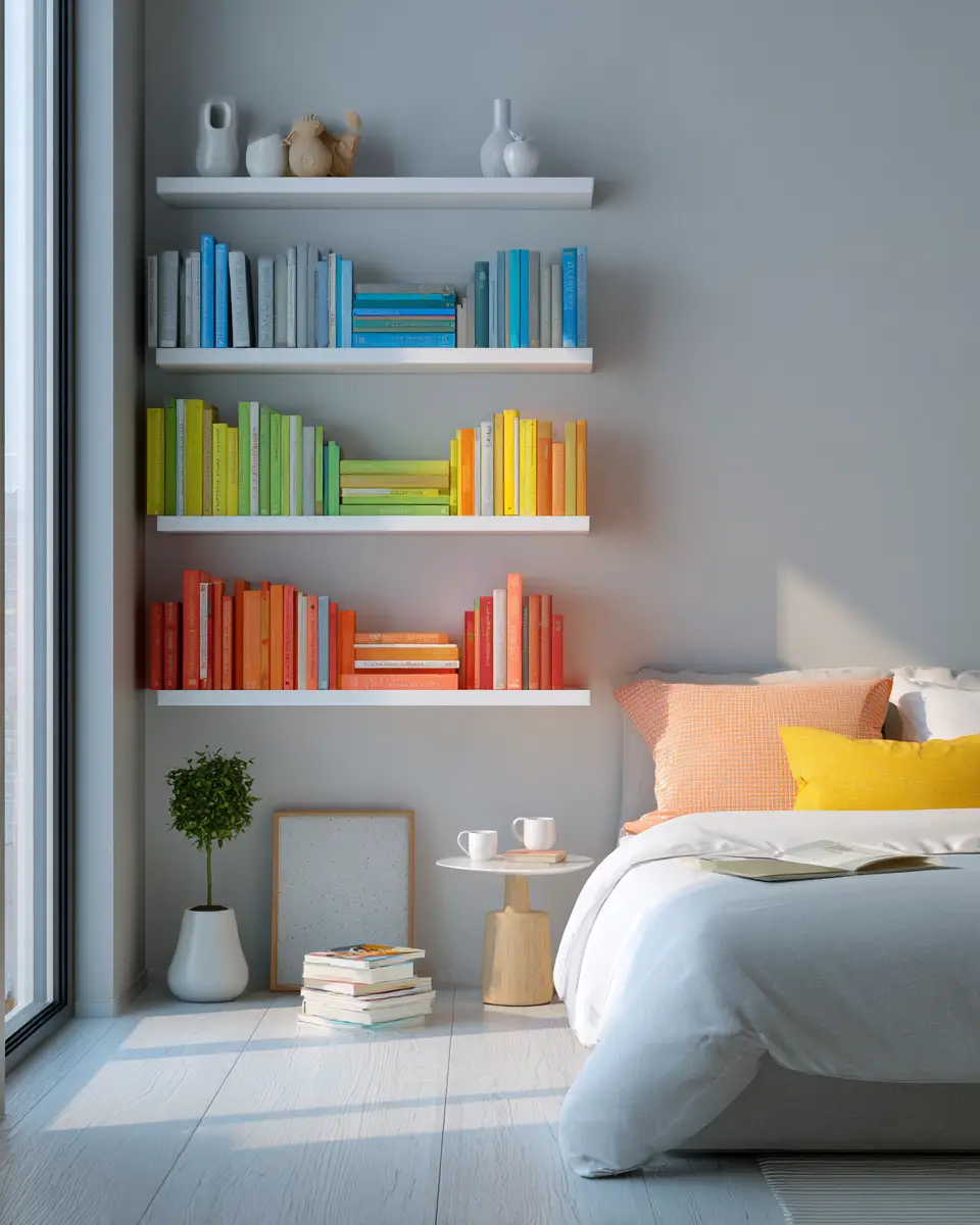 Colorful Minimalist Bedroom Decor Ideas