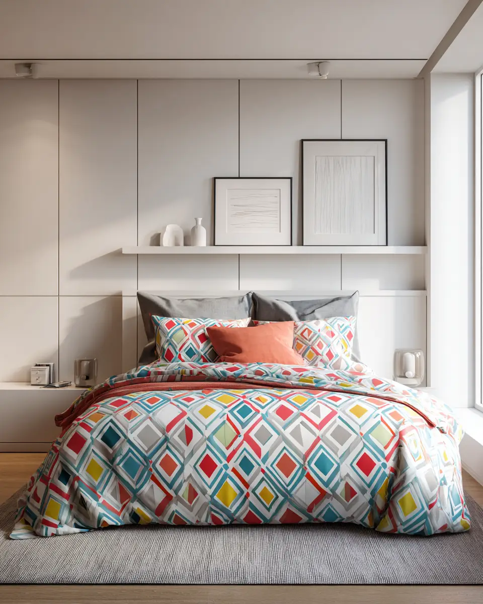 Colorful Minimalist Bedroom Decor Ideas